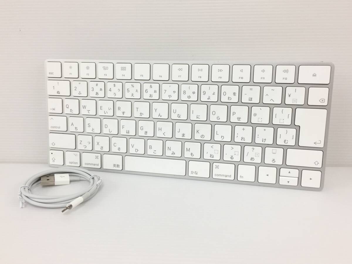 〇【良品】Apple 純正 Magic Keyboard A1644 日本語（JIS）ワイヤレスキーボード 動作品の画像1