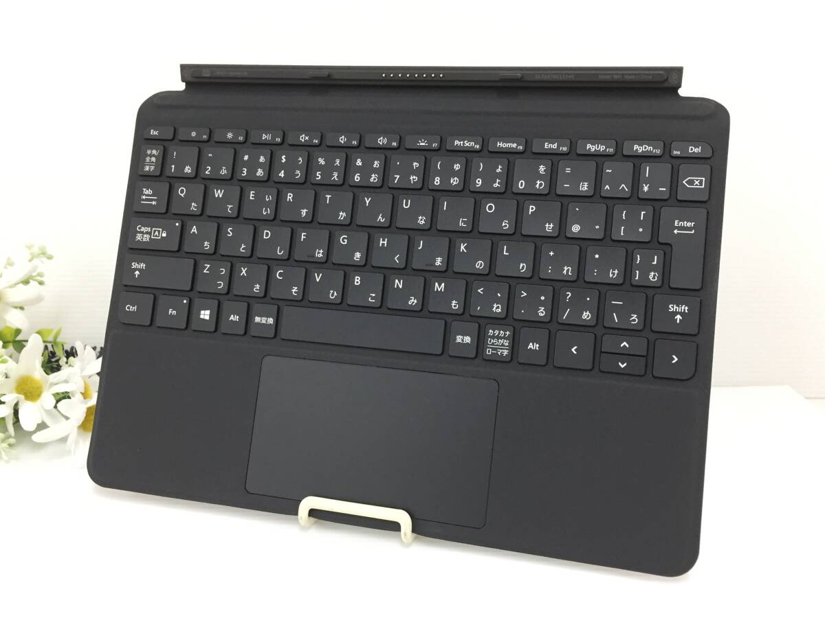 〇【美品】Microsoft Surface Go キーボード タイプカバー Model:1840 ブラック 動作品の画像1
