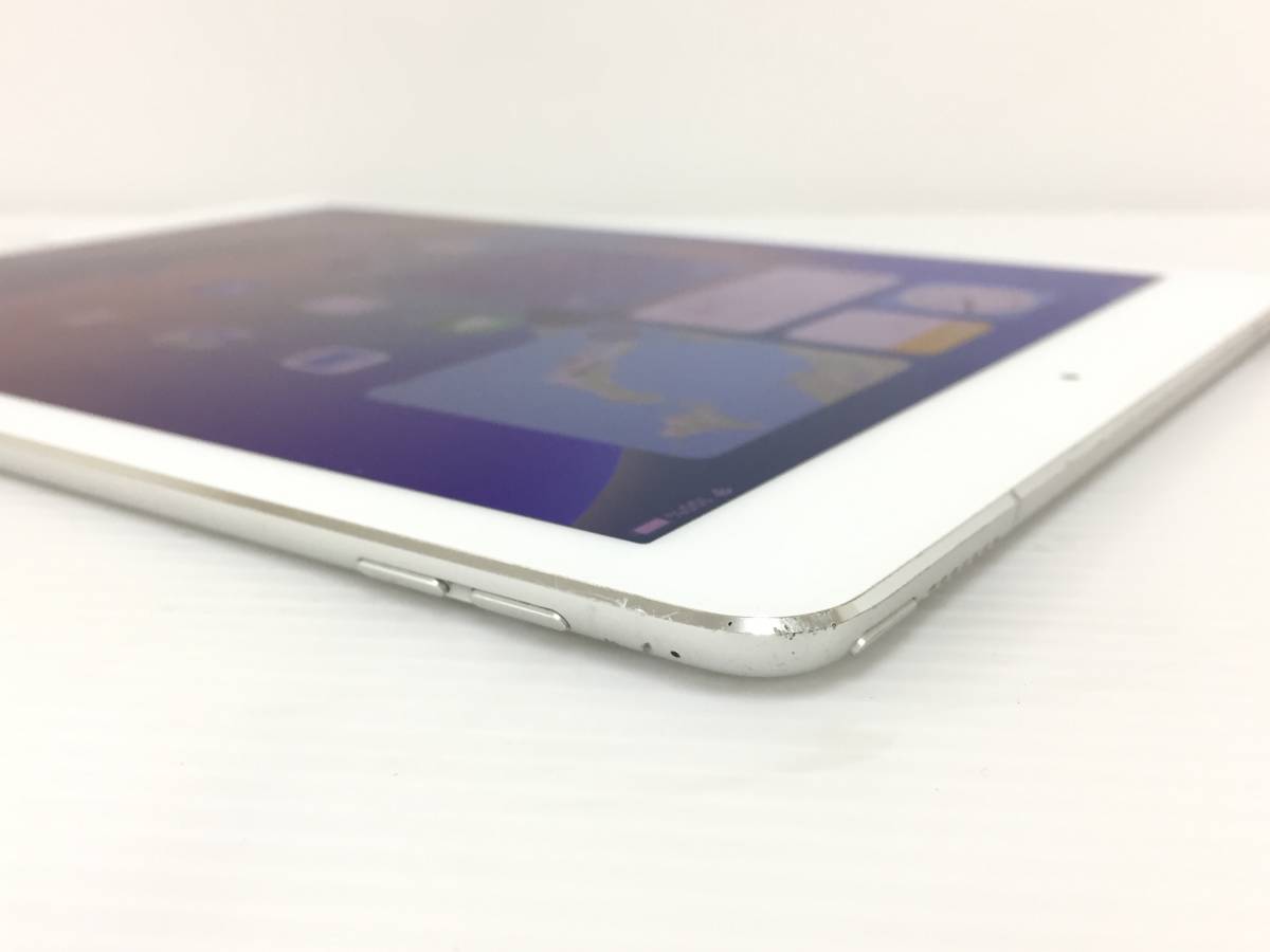 〇au iPad Pro 9.7インチ Wi-Fi＋Cellularモデル 128GB A1674(MLQ42J/A) シルバー 〇判定 動作品の画像4
