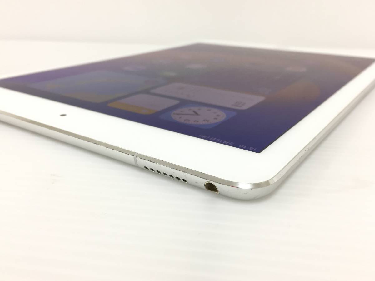〇au iPad Pro 9.7インチ Wi-Fi＋Cellularモデル 128GB A1674(MLQ42J/A) シルバー 〇判定 動作品の画像3