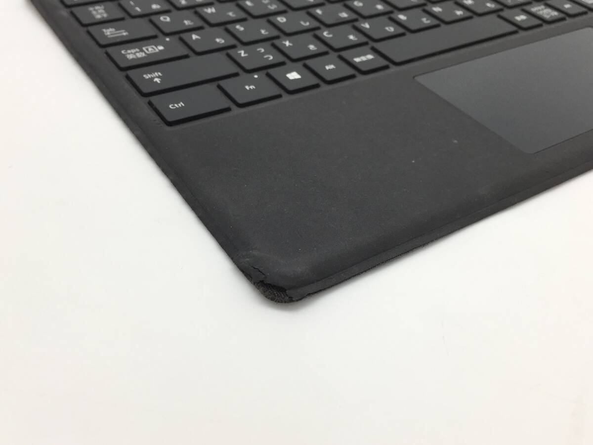 〇Microsoft Surface Pro 純正キーボード タイプカバー Model:1725 ブラック 動作品の画像3