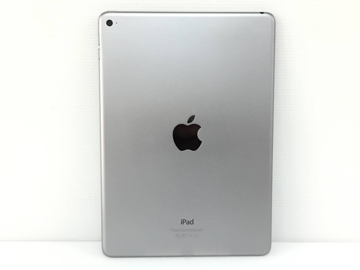 〇【良品】Apple iPad Air 2 Wi-Fiモデル 32GB A1566(MNV22J/A) スペースグレイ 動作品の画像6