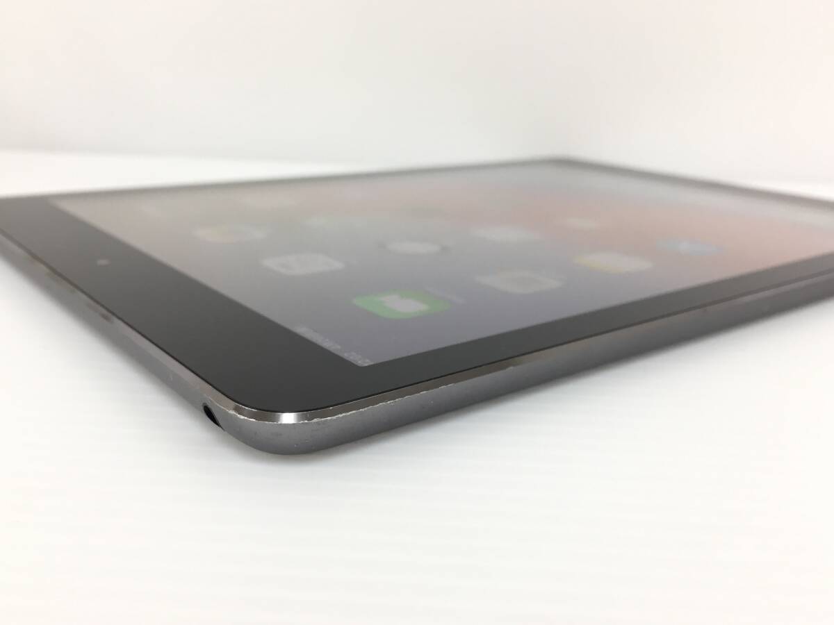 〇【良品】Apple iPad Air Wi-Fiモデル 16GB A1474(MD785J/A) スペースグレイ 動作品の画像4