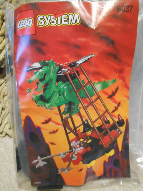 LEGO 6037 魔女のゴンドラ Witch's Windship 廃盤品 1998年発売 箱なし フライトナイトの画像3