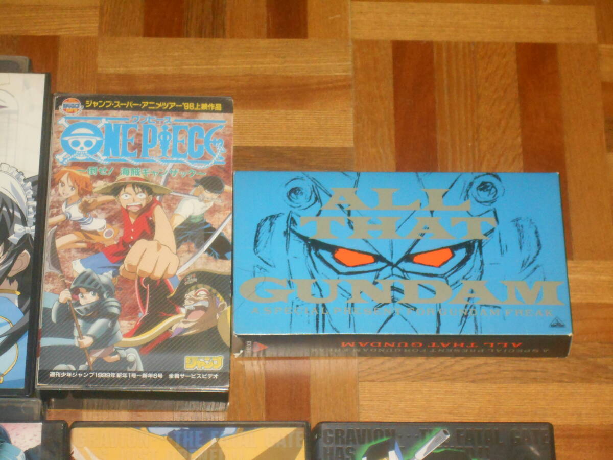 (41)・VHS・アニメ・ガンダム・逆襲のシャア・ガンダム・F91・Gガンダム・ダンクーガ・グラヴィオン・ワンピース・トランスフォーマーの画像7