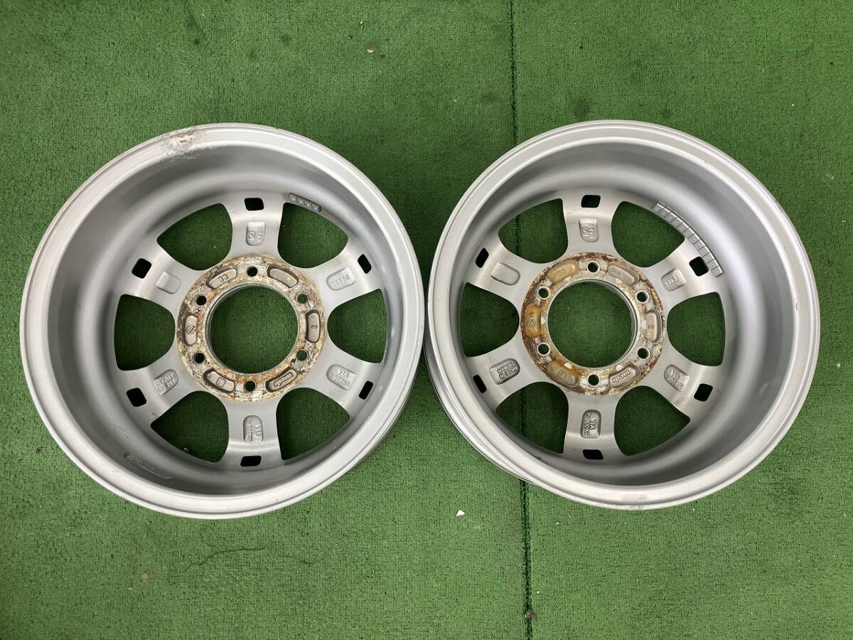 大阪0331OT1♪ Weds KEELER ウェッズ キーラー 15×6J 6穴 PCD139.7 +30 4本セット アルミホイール_画像4