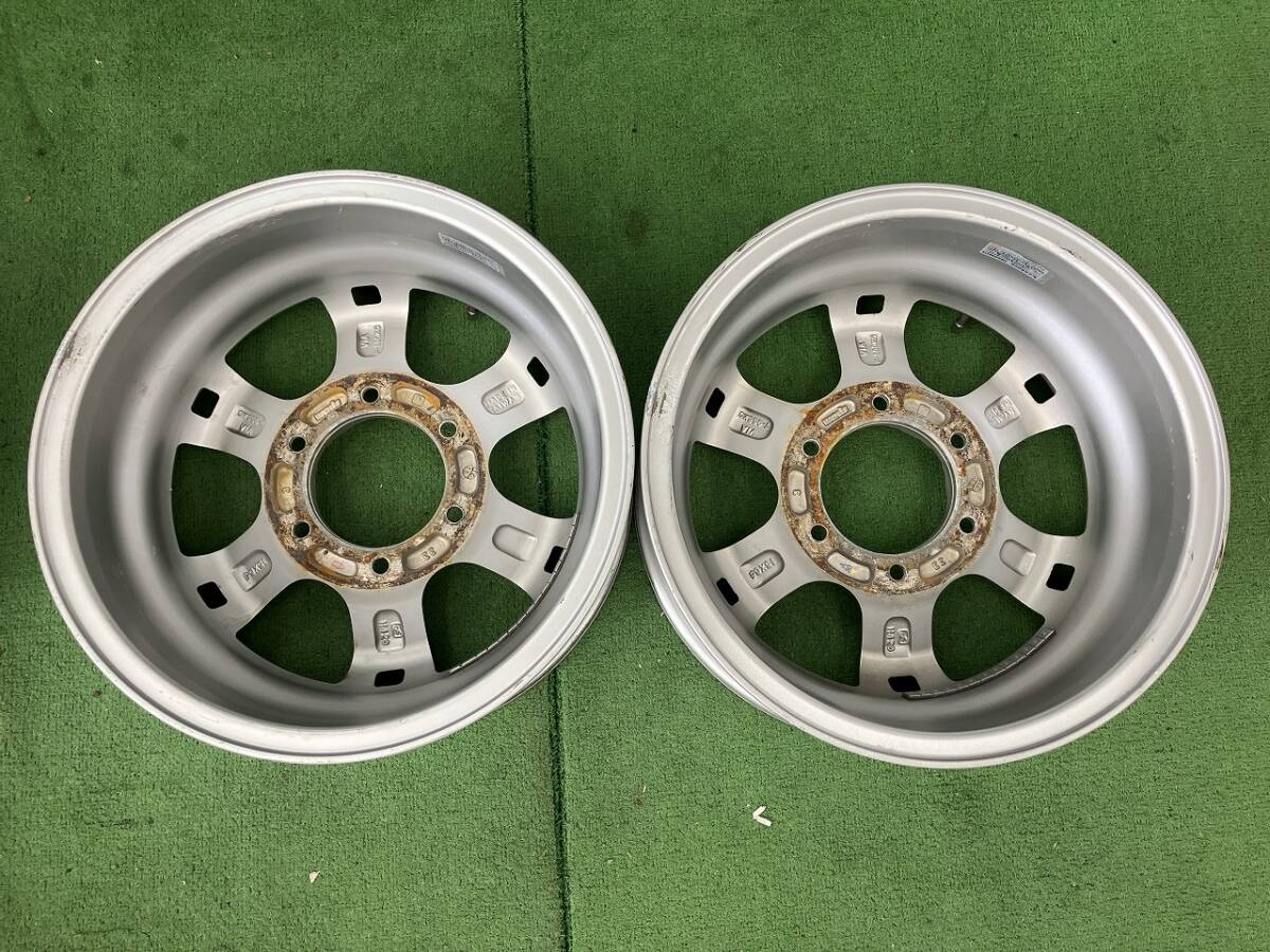 大阪0331OT1♪ Weds KEELER ウェッズ キーラー 15×6J 6穴 PCD139.7 +30 4本セット アルミホイール_画像5