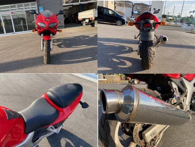 大阪0330OT2♪ スズキ SUZUKI SV400S VK53A 1998年モデル 6速 400㏄ 返納証明書有 売切りの画像6