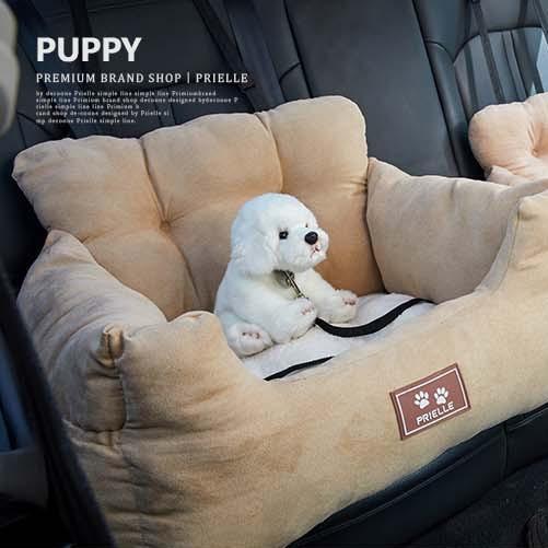  для домашних животных Drive box сиденье фиксация фиксация ремень нежный .... подушка удобный кошка собака bed сиденье сиденье бежевый M588