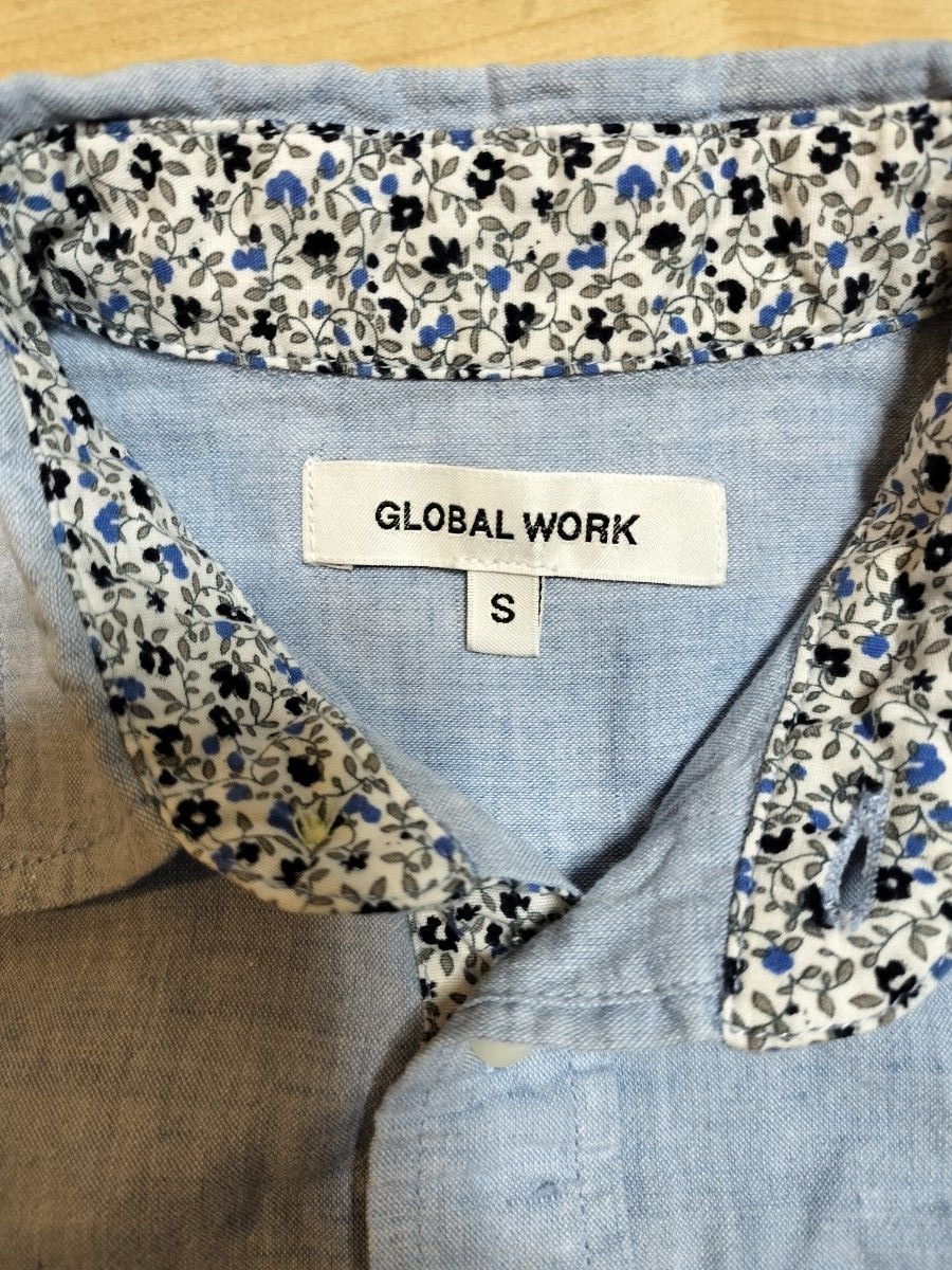 グローバルワーク シャツ　七分丈