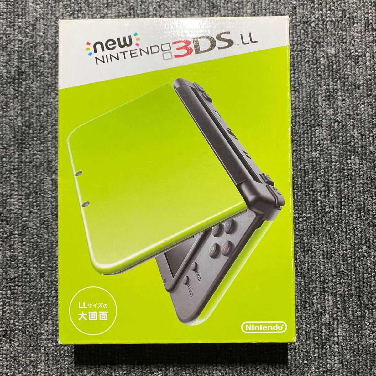 3DS Newニンテンドー3DS LL ライム×ブラック QJF127487609の画像1