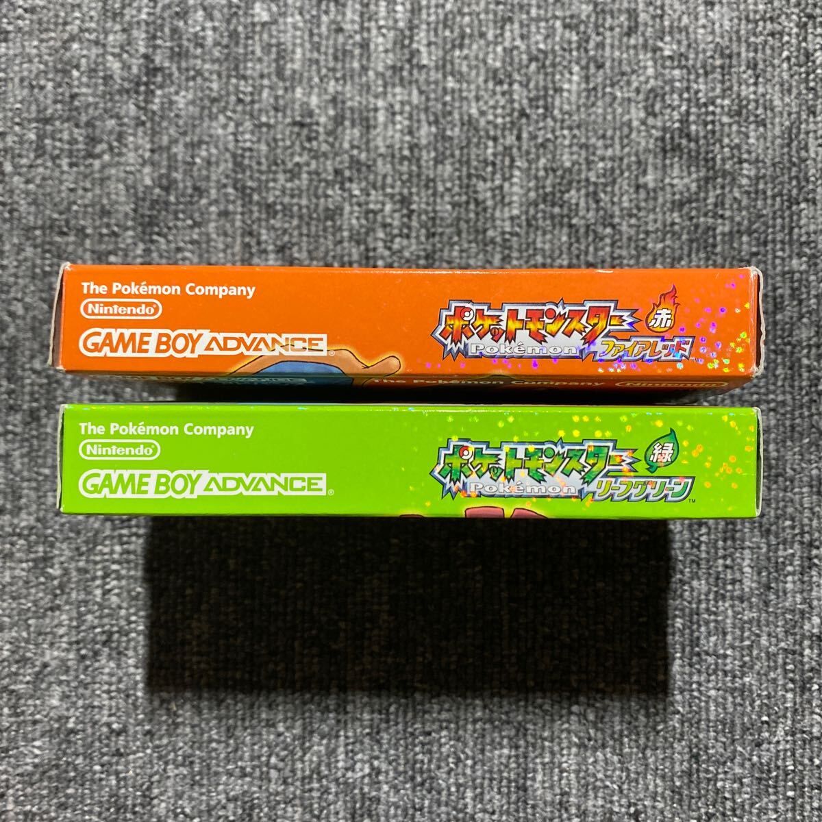 GBA ポケットモンスター ファイアレッドリーフグリーン 2本 GBA ポケットモンスター ファイアレッドリーフグリーン 2本