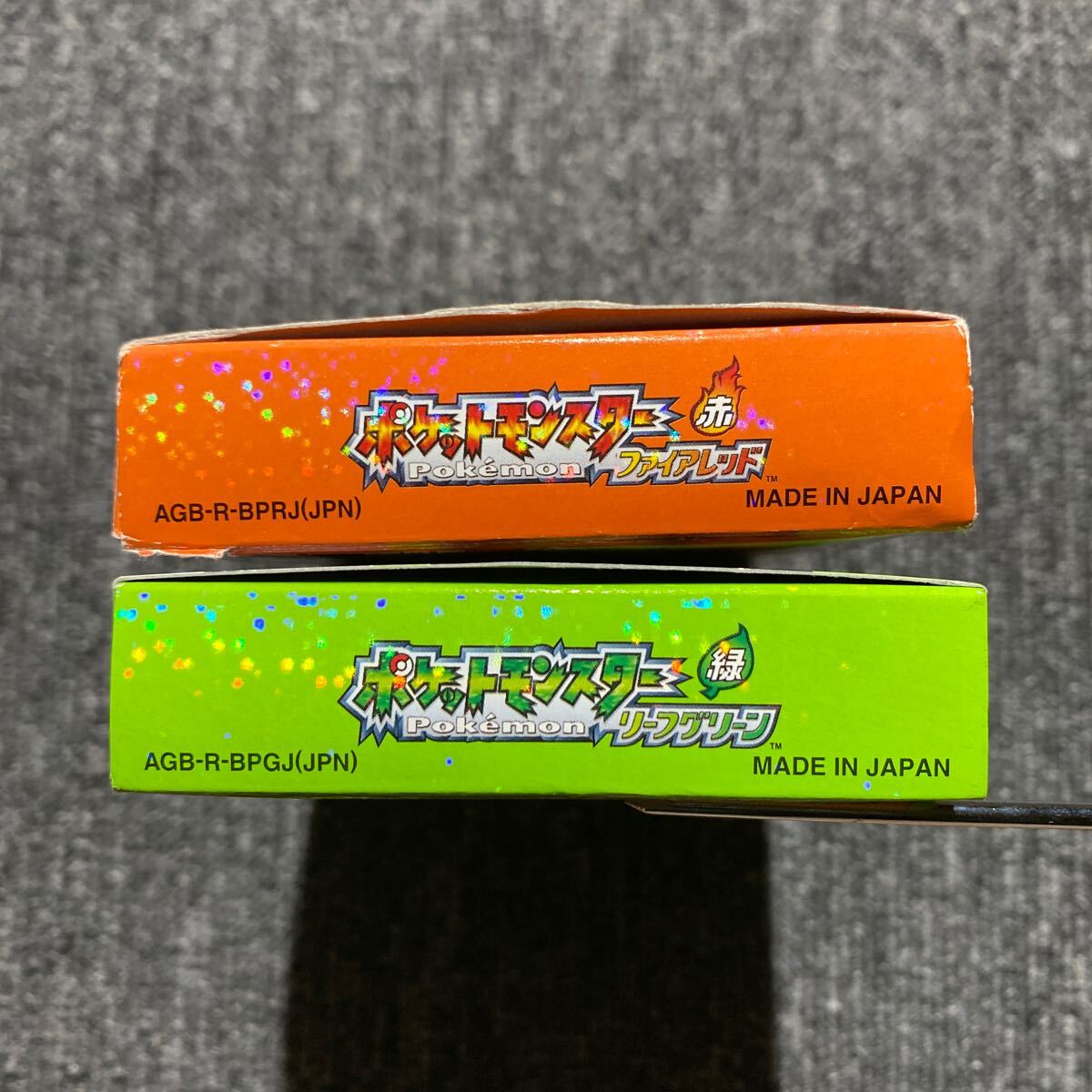 GBA ポケットモンスター ファイアレッドリーフグリーン 2本 GBA ポケットモンスター ファイアレッドリーフグリーン 2本