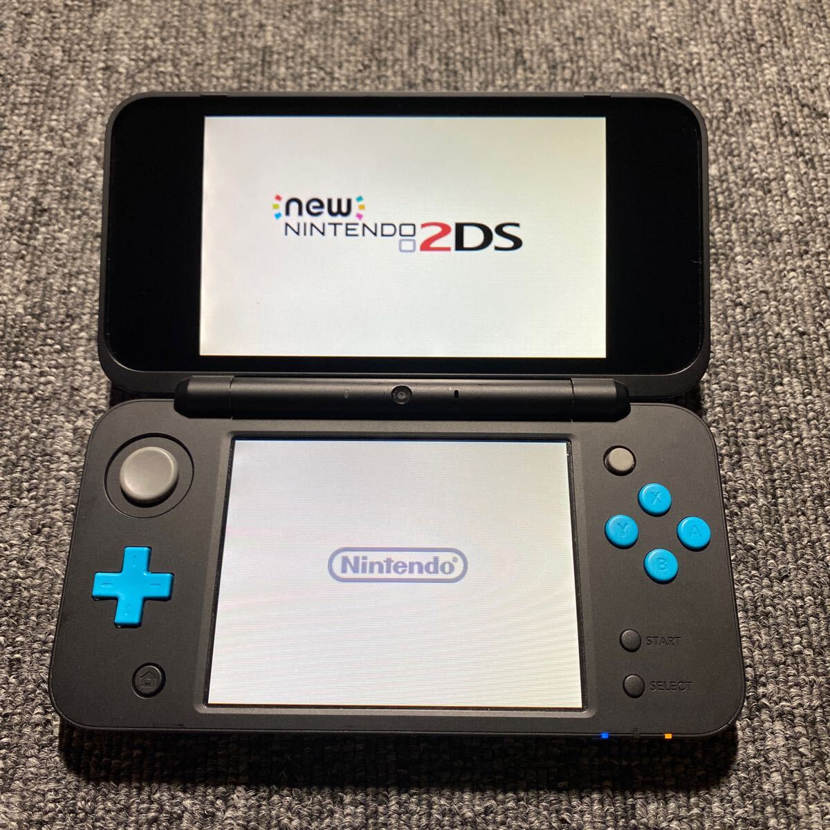 Newニンテンドー2DS LL ブラック×ターコイズ NJE100889802