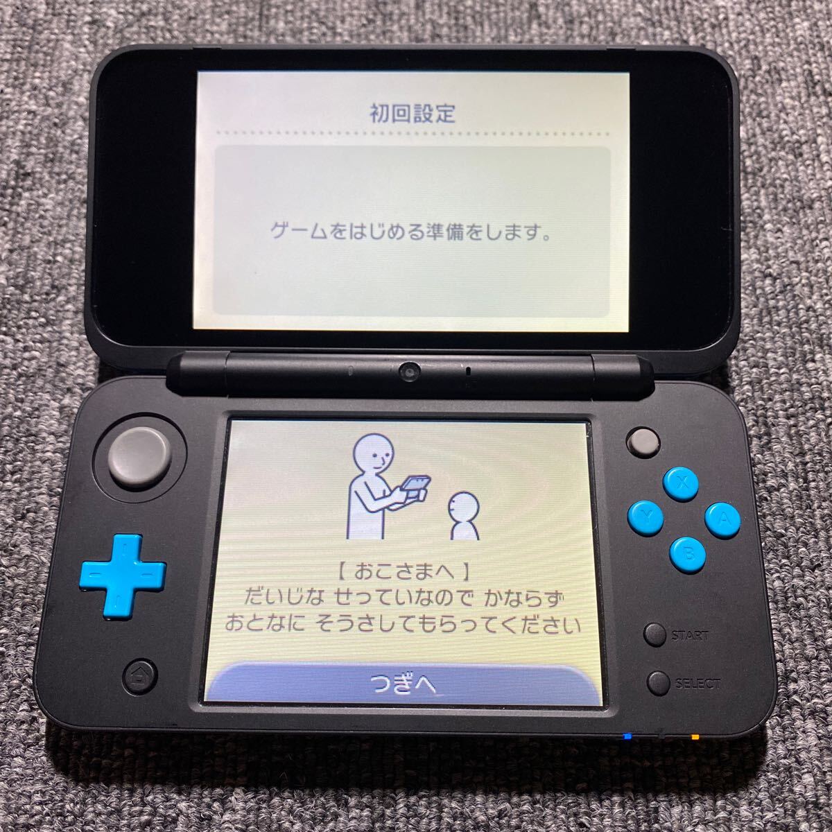 Newニンテンドー2DS LL ブラック×ターコイズ NJE100889802