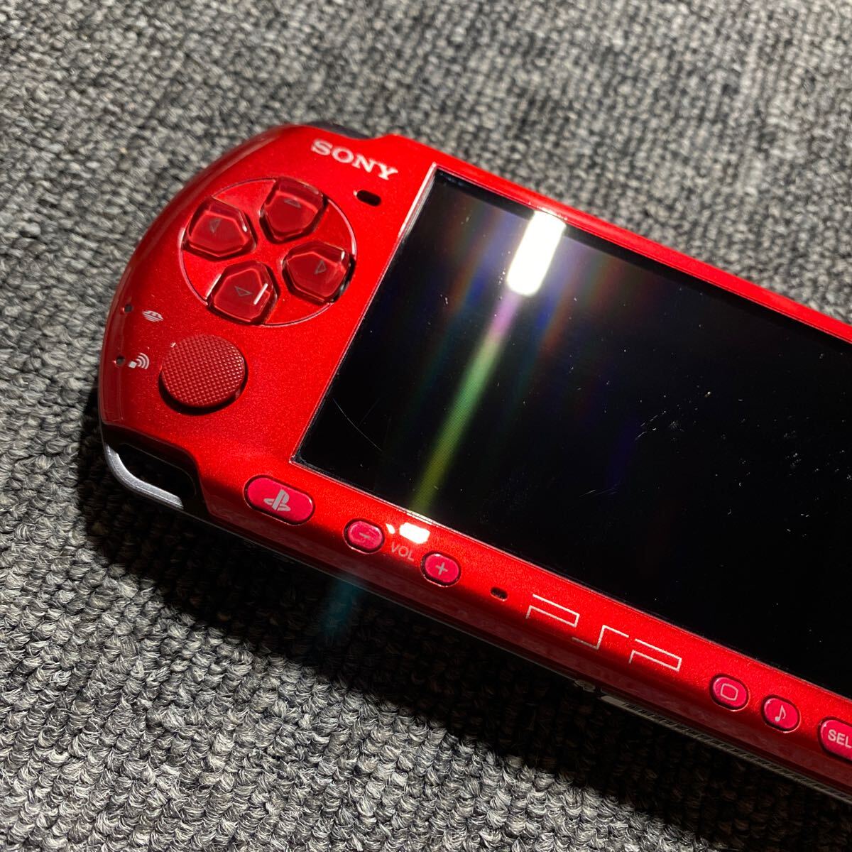 PSP PSP-3000 ラディアントレッド _画像6