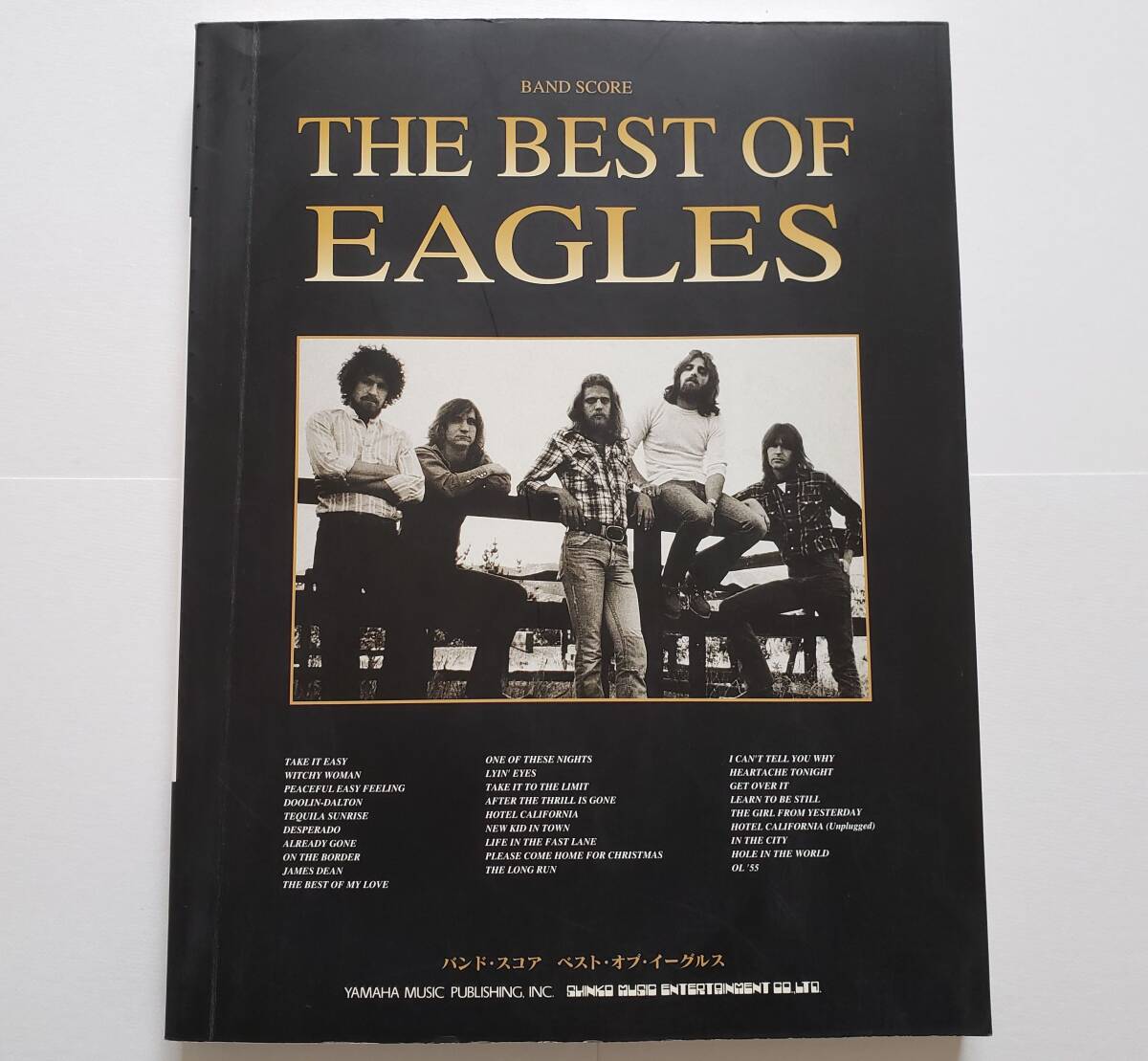 THE BEST OF EAGLES 全28曲 ベスト・オブ・イーグルス BAND SCORE 楽譜 バンドスコア ギター ベース タブ譜 TAB譜 イーグルス スコア 譜面の画像1