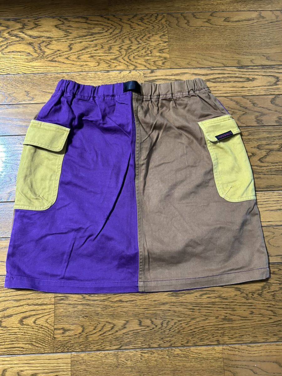 GRAMICCI skirt M lady's Gramicci multicolor outdoor camp fes mountain climbing high King trekking 