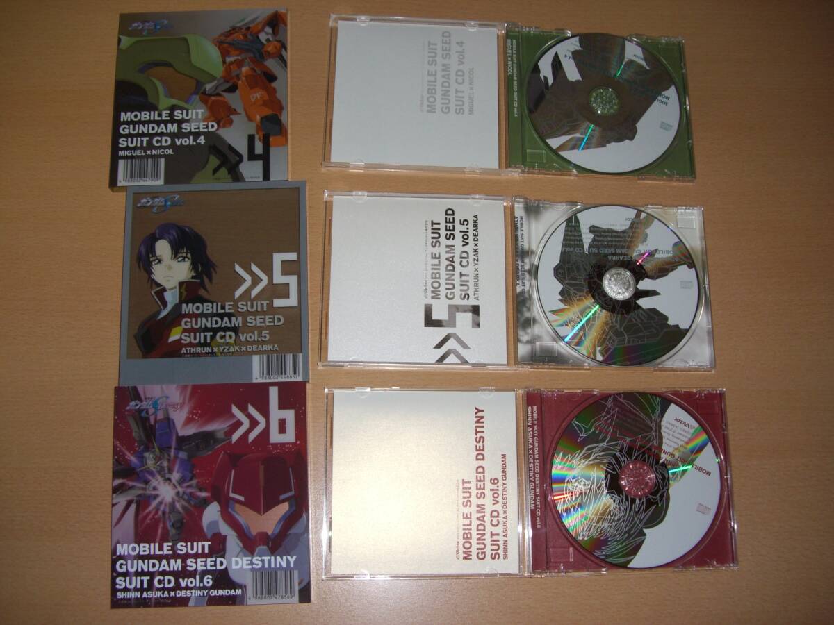 中古　CD　機動戦士ガンダムSEED　ガンダムSEED DESTINY SUIT CD 全10巻セット_画像5