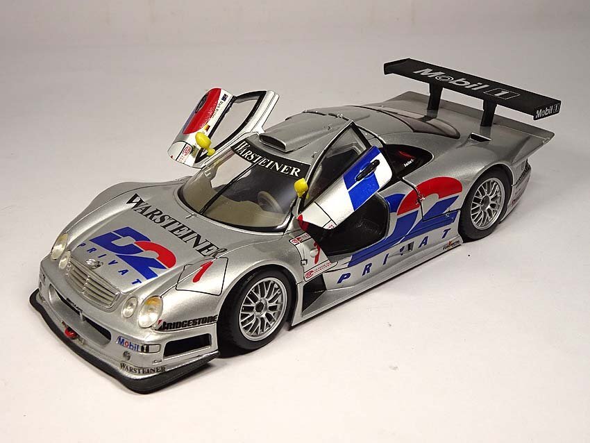 緑屋Re■ マイスト メルセデスベンツ CLK-GTR 1/18 ミニカー 置物  t/g3/4-215/4-1#80の画像2