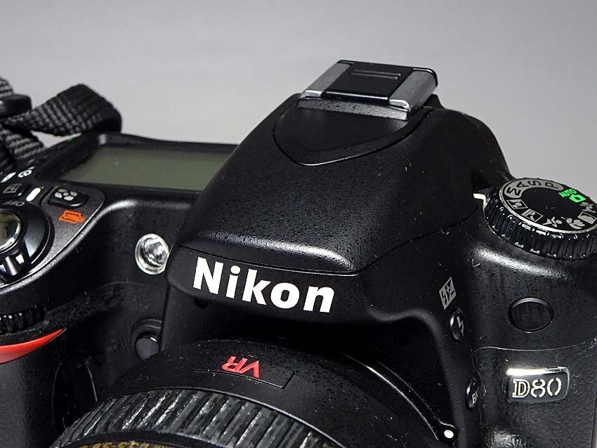 緑屋Re■ Nikon D80 デジタル一眼 AF-S 1-200㎜ f/3.5-5.6 動作未確認 ニコン t/km/9-2781/25-2#80の画像6