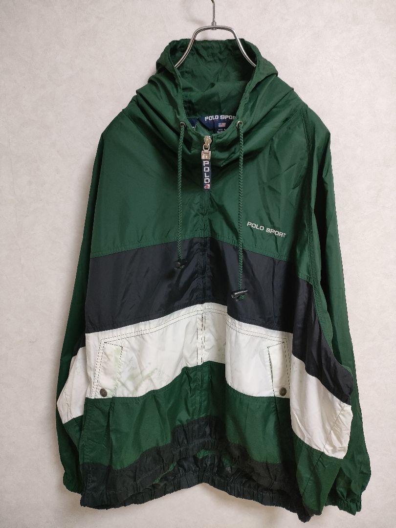 ポロスポーツ　ナイロンジャケット　常田　ポロラルフローレン　1992 ビンテージ POLO RALPH LAUREN SPORT RRL RLX