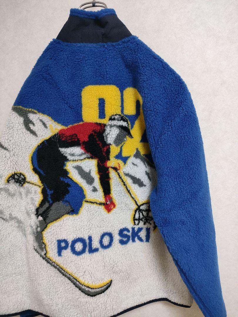 ポロラルフローレン　スキー　フリースジャケット　ボア　パーカー　ポロスポーツ POLO RALPH LAUREN SPORT RRL RLX