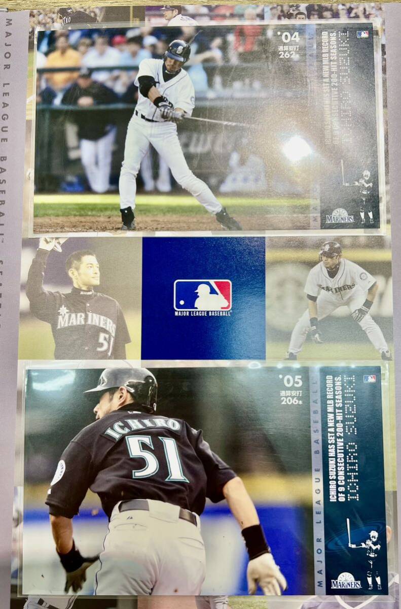 ICHIRO イチロー 記念切手セット 200HIT　シアトルマリナーズ　2001-2009　複十字シール付き _画像6