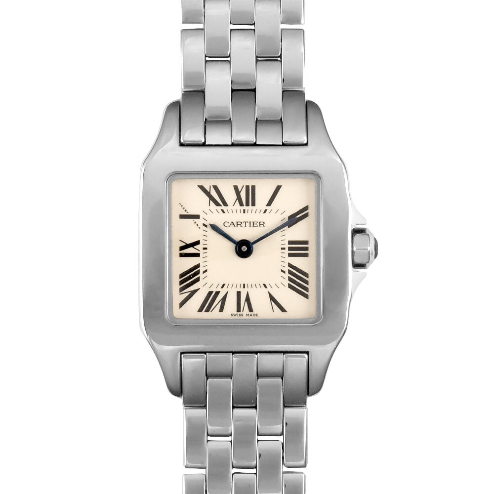  Cartier Cartier sun tosdumowazeruSM wristwatch quartz ivory face SS lady's 