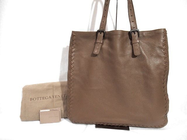 ◆超美品◆BOTTEGA VENETA ボッテガヴェネタ*本革/イントレチャート*トートバッグ*A4/肩掛け可*エクスパンダブル仕様*ビジネス*イタリア製の画像1