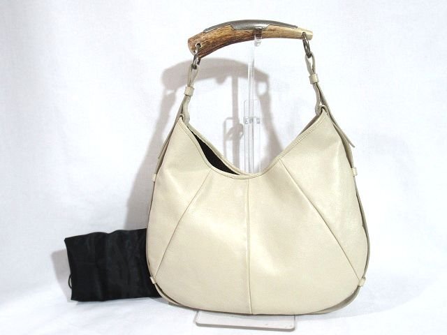 * beautiful goods *Yves Saint Laurent Yves Saint-Laurent * original leather *mombasa* handbag * shoulder .. possible * shoulder bag * lady's * handbag bag * storage bag attaching 