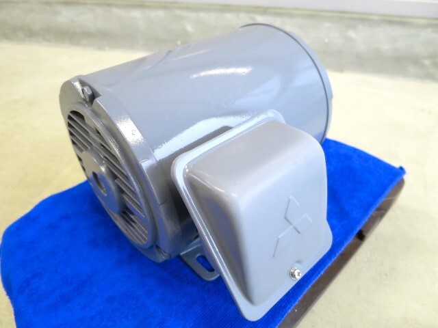 ★ MITSUBISHI THREE PHASE INDUCTION MOTOR ★ 三菱・200V・三相モーター・1.5KW・4POLE／ SUPER LINE・整備品 ★の画像10