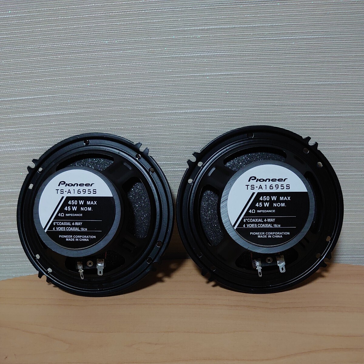  unused Pioneer Pioneer car speaker 16cm TS-A1695S HiFi same axis speaker custom parts box none 