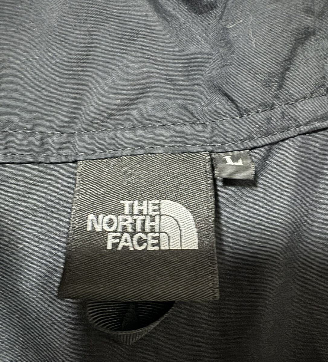 THE NORTH FACE ノースフェイス コンパクトジャケット np71830 Lサイズ ブラック 美品の画像4