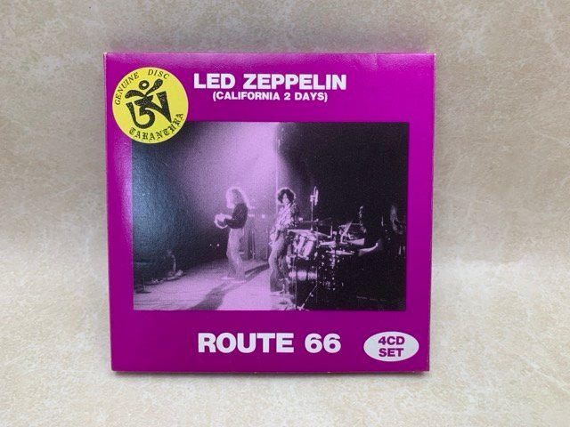  used 4CD ROUTE66 LED ZEPPELIN CALIFORNIA 2DAYS TACD-3 YAE1039