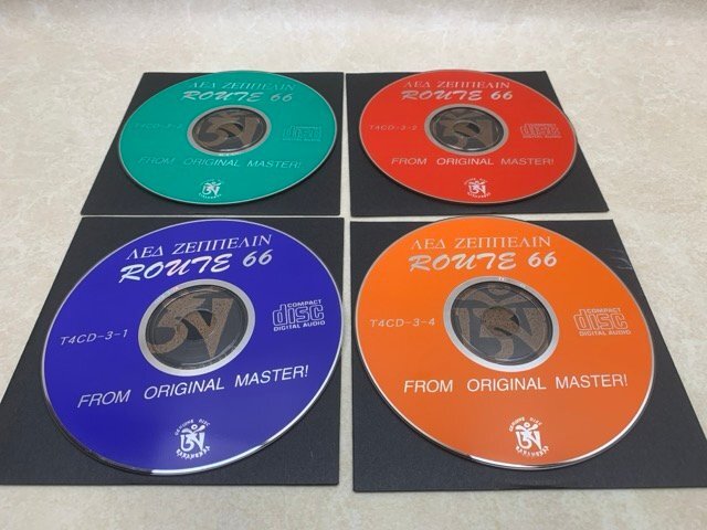  used 4CD ROUTE66 LED ZEPPELIN CALIFORNIA 2DAYS TACD-3 YAE1039