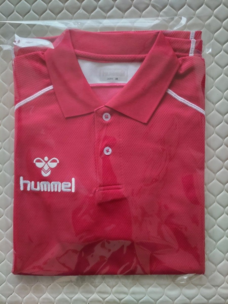 hummel　ヒュンメル　半袖　 ポロシャツ　チリペッパー　Ｍサイズ
