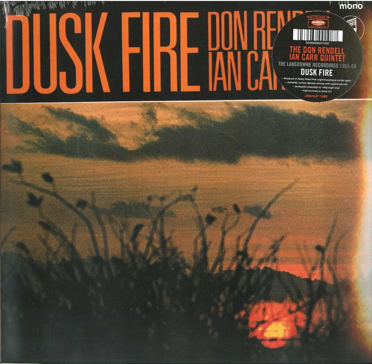 ♪♪入手難・DON RENDELL & IAN CARR Dusk Fire (LP)（12インチ） (直輸入盤) ドン・レンデル&イアン・カー_画像1