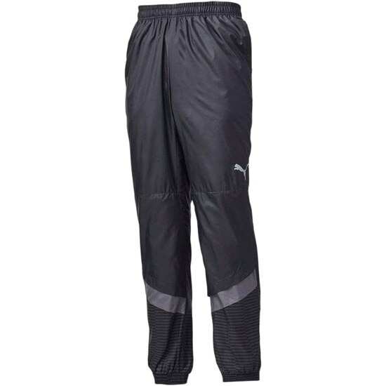 ( thing 33) regular price 7,700 jpy new goods Puma TEAMFINAL reverse side tricot Wind pants 658186 black men's S