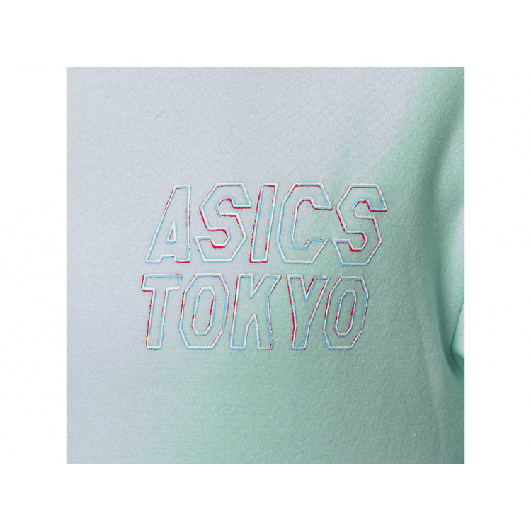 * снижение цены ликвидация * обычная цена 8,250 иен с биркой Asics TOKYO тренировочный футболка 2031B814 Vaio мята мужской L