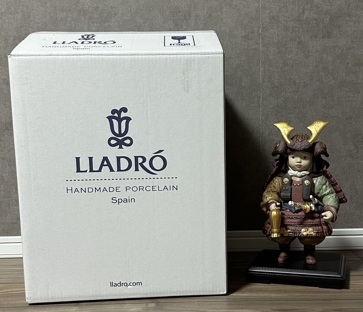 リヤドロ LLADRO 若武者 NO 13045 60周年記念モデル LIMITED リヤドロ LLADRO 若武者 NO 13045 60周年記念モデル LIMITED