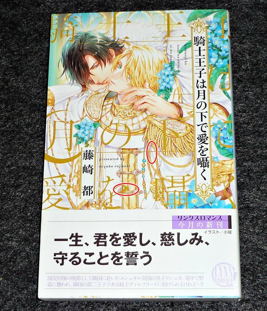 騎士王子は月の下で愛を囁く (リンクスロマンス) 新書 2020/7 ★ 藤崎 都 (著), 小禄 (イラスト) 【032】の画像1