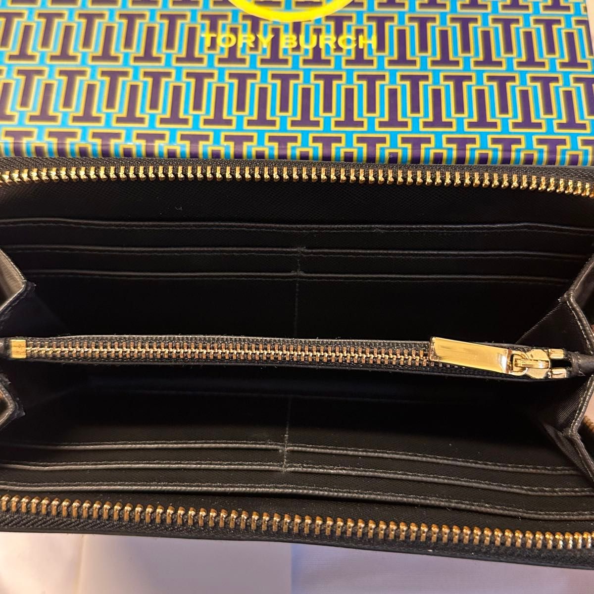 新品同様！ トリーバーチ TORY BURCH 財布 長財布 ラウンドファスナー