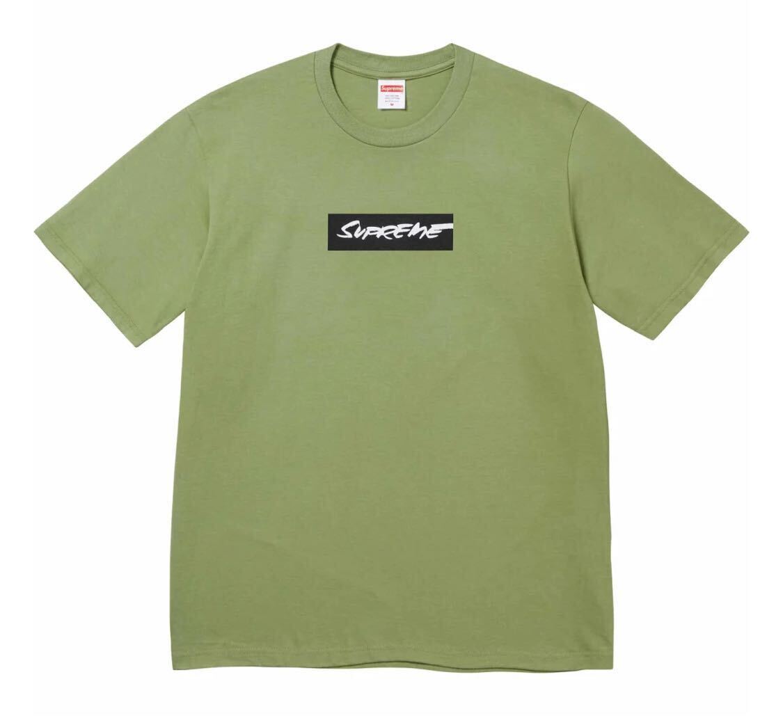 新品未使用 Supreme Futura Box Logo Tee L Moss シュプリーム フューチュラ ボックス ロゴ Tシャツ モス_画像1