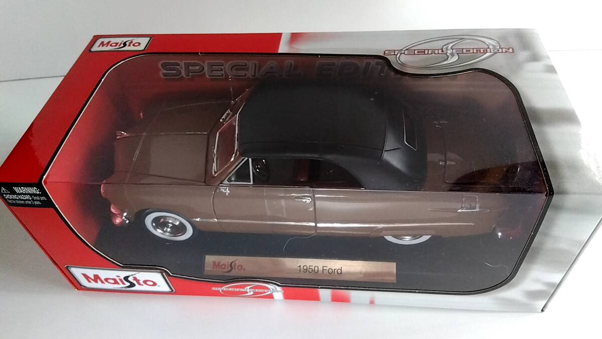 Maisto 1950 Ford ’50フォード シューボックス 1/18 の画像1