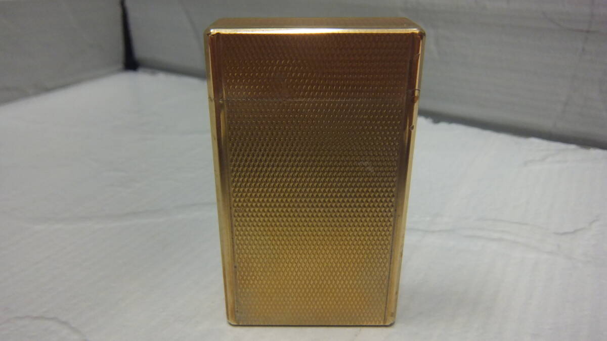 685 デュポン　ライター　ゴールド　箱付き ガスライター 喫煙具_画像3