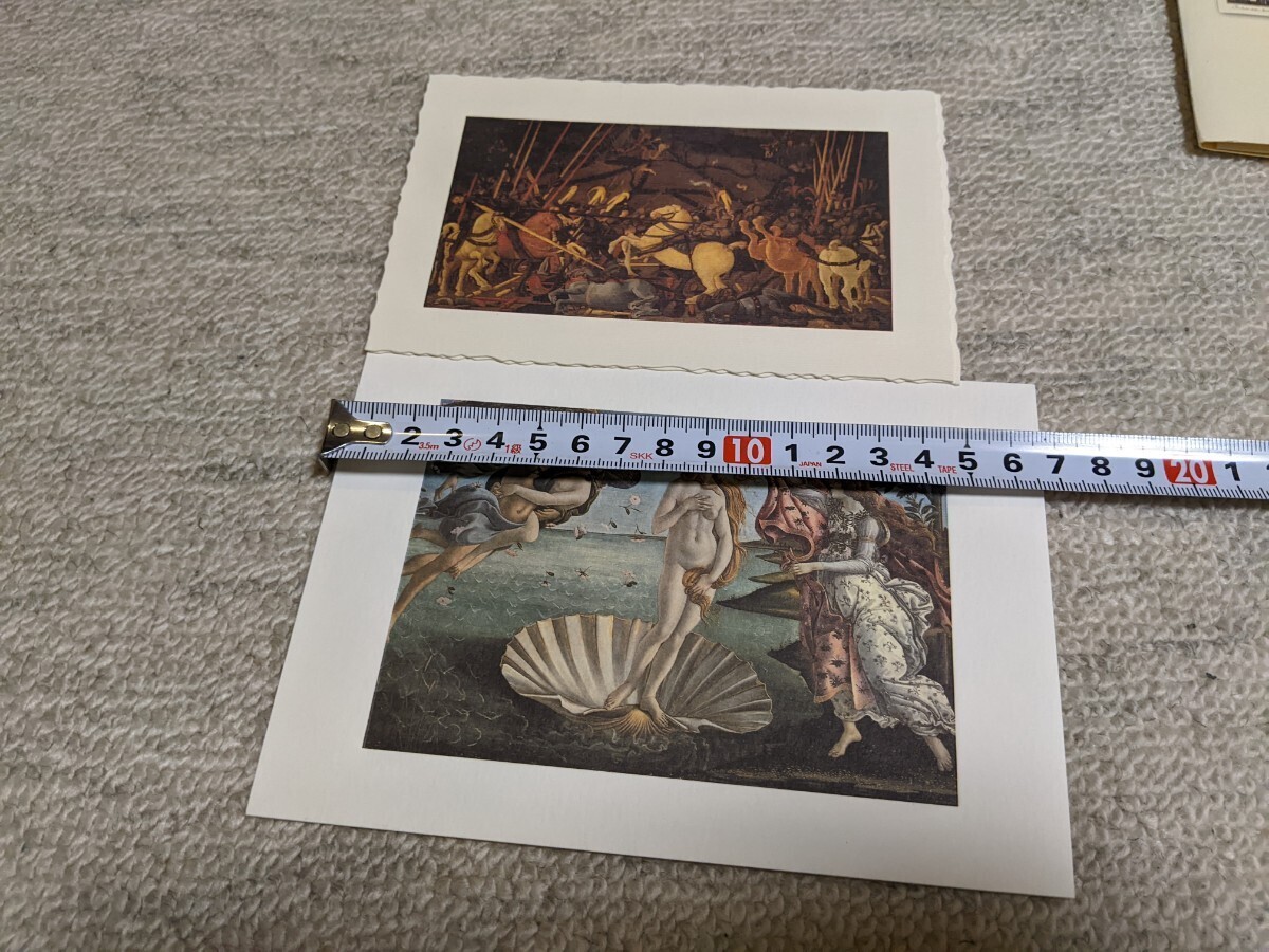 フィレンツェ　ウフィツィ美術館　絵画　ポストカード各種セット　イタリア_画像7