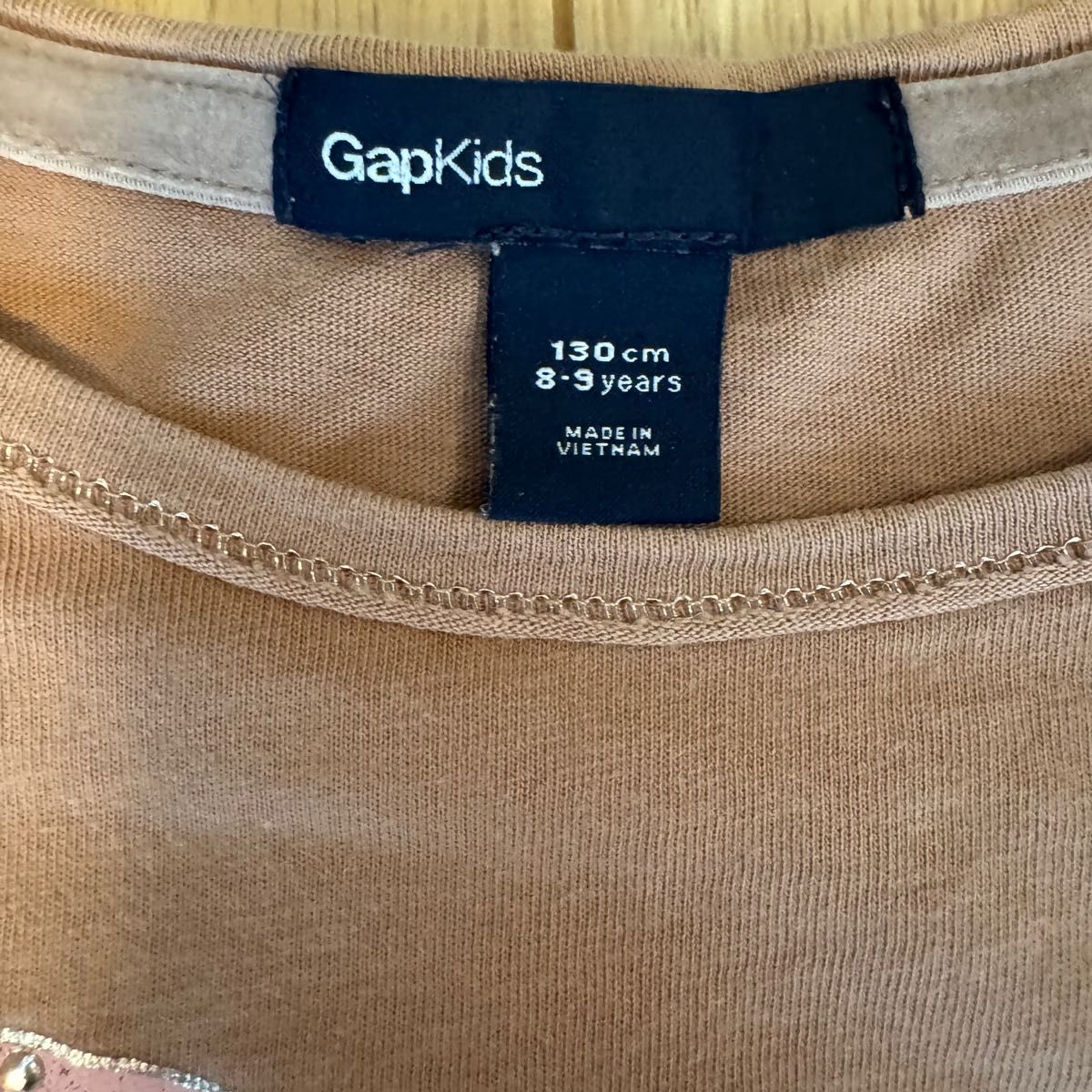 Gapkids  長袖Tシャツ ロンT 130cm モカ　ブラウン　茶色