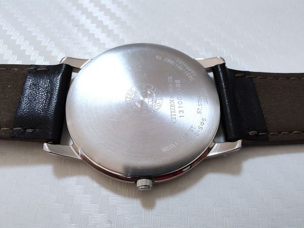 ◆シチズン　エコドライブ腕時計　男性用　薄型　[G431-T011683TA]_画像2