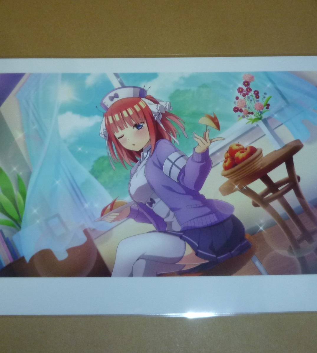 五等分の花嫁 中野二乃◆15◆切抜ラミネート処理品 保護品の画像1